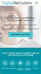 Mobile Screenshot of digitalrecruiters.com